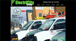 Desktop Screenshot of electricitygroupinc.com